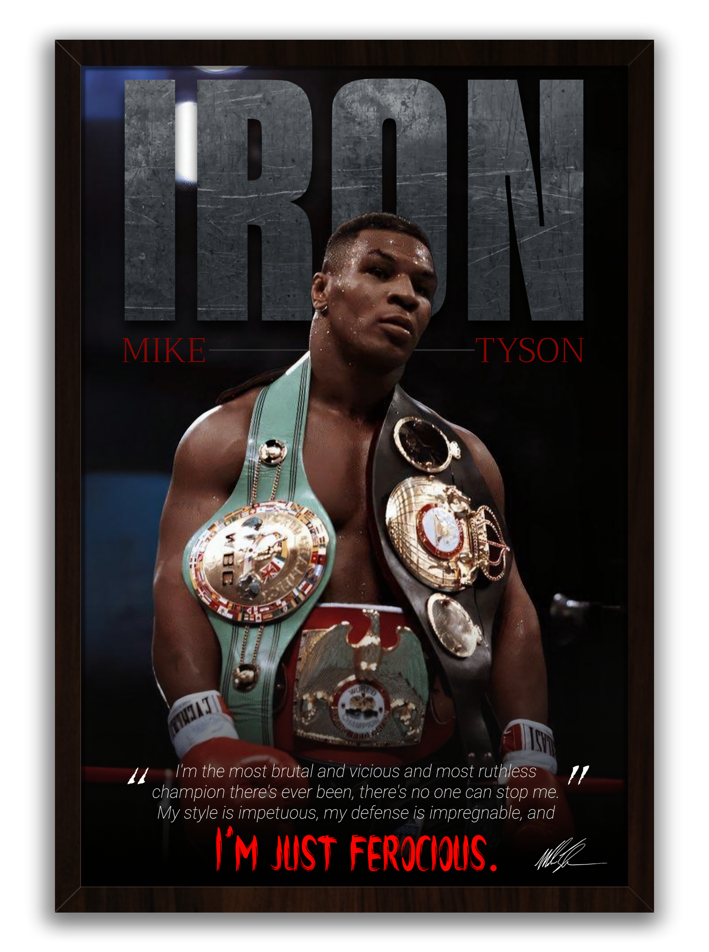Mike Tyson Ferocious