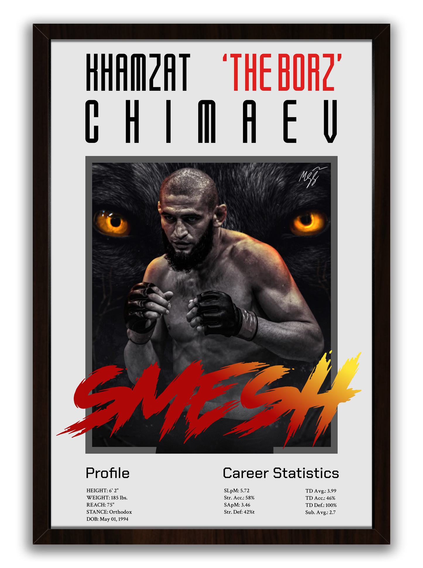 Khamzat Chimaev Smesh