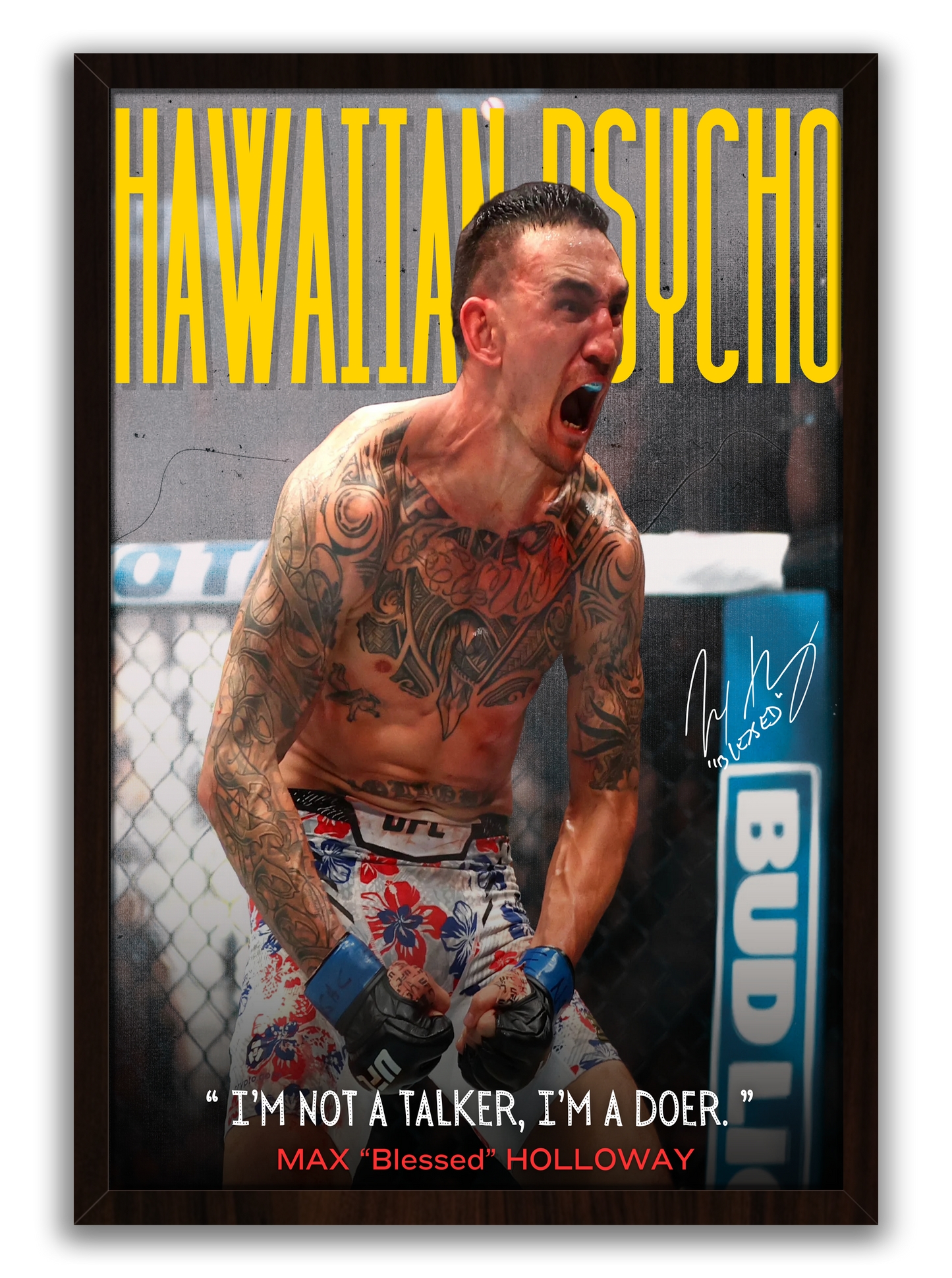 Max Holloway Hawaiian Psycho